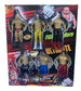Ultimate Warrior Power FIGHTING Hero Hot Blood Bootleg/Knockoff 6-Pack