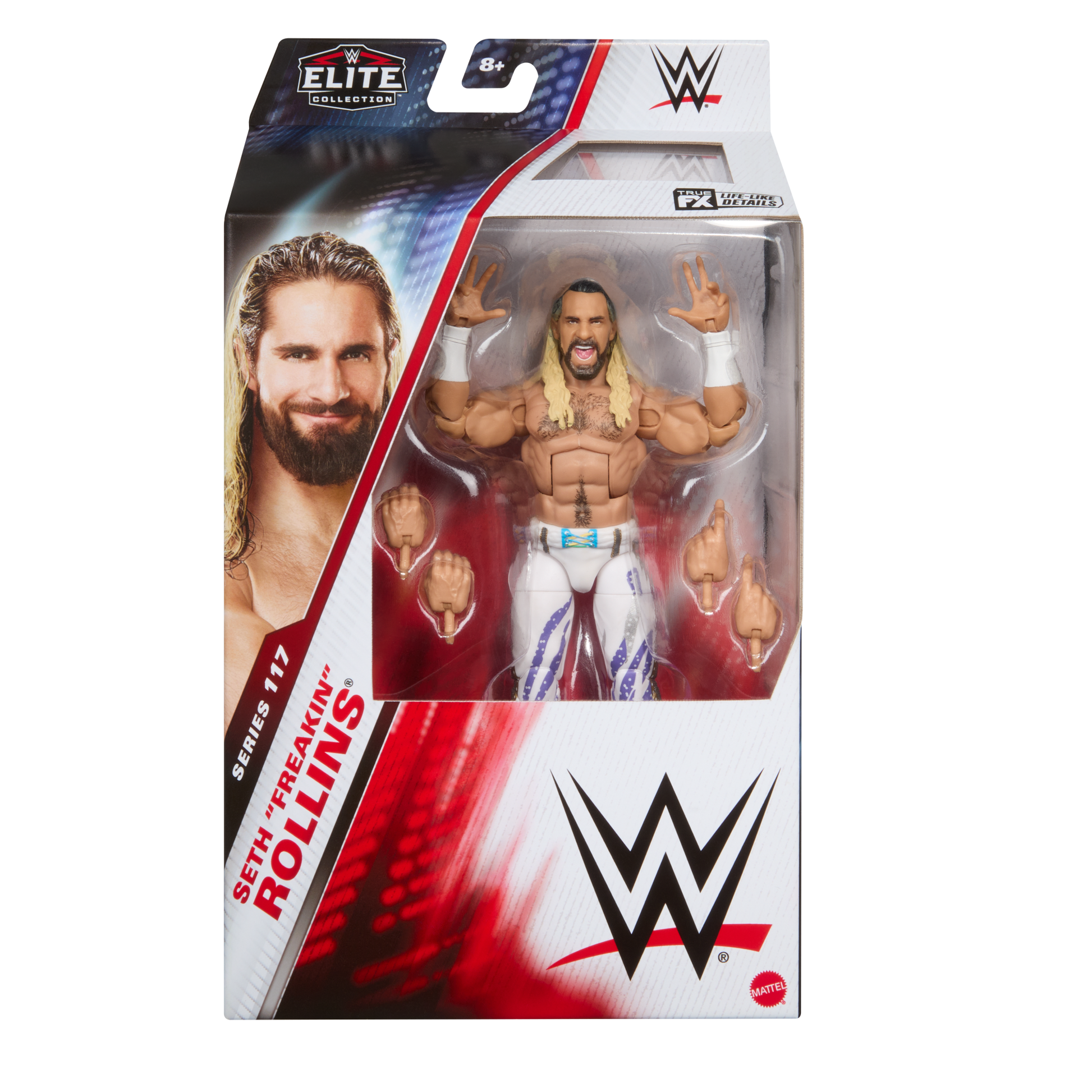 2025 WWE Mattel Elite Collection Series 117 Seth Rollins 2025 WWE Mattel Elite Collection Series 117 Seth Rollins