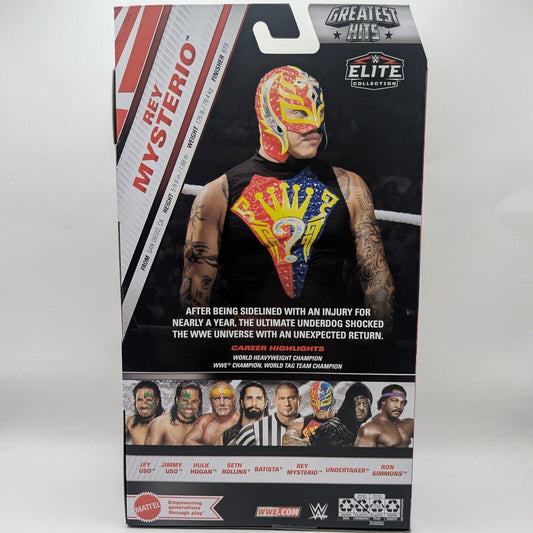 2025 WWE Mattel Elite Collection Greatest Hits Series 7 Rey Mysterio
