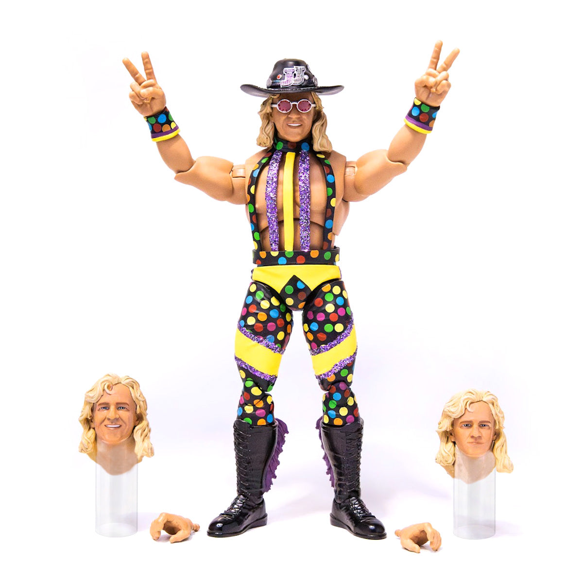 2025 Zombie Sailor's Toys Wrestling's Heels & Faces Pinnacle Collection Series 1 #01 Jeff Jarrett