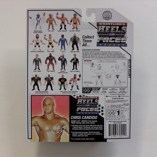2024 Zombie Sailor's Toys Wrestling's Heels & Faces SDCC Exclusive Chris Candido