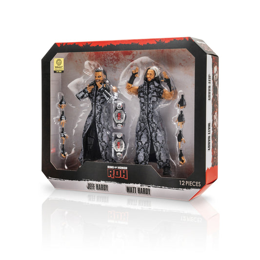2025 ROH Jazwares Ring of Honor Vault Exclusive Jeff Hardy & Matt Hardy