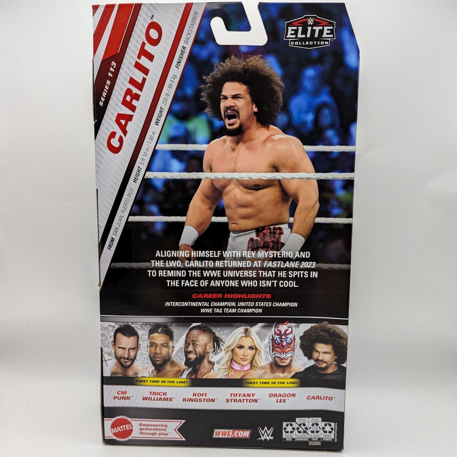 2024 WWE Mattel Elite Collection Series 113 Carlito [Chase