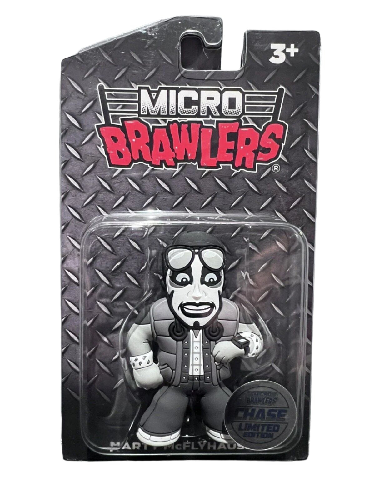 2024 Pro Wrestling Tees Crate Exclusive Marty McFlyhausen Micro Brawler [November, Chase]