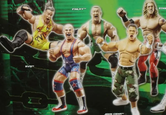 Unreleased WWE Jakks Pacific Deluxe Aggression Series 6 Kurt Angle