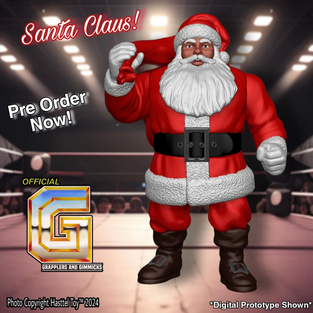 2025 Hasttel Toy Grapplers & Gimmicks Santa Claus