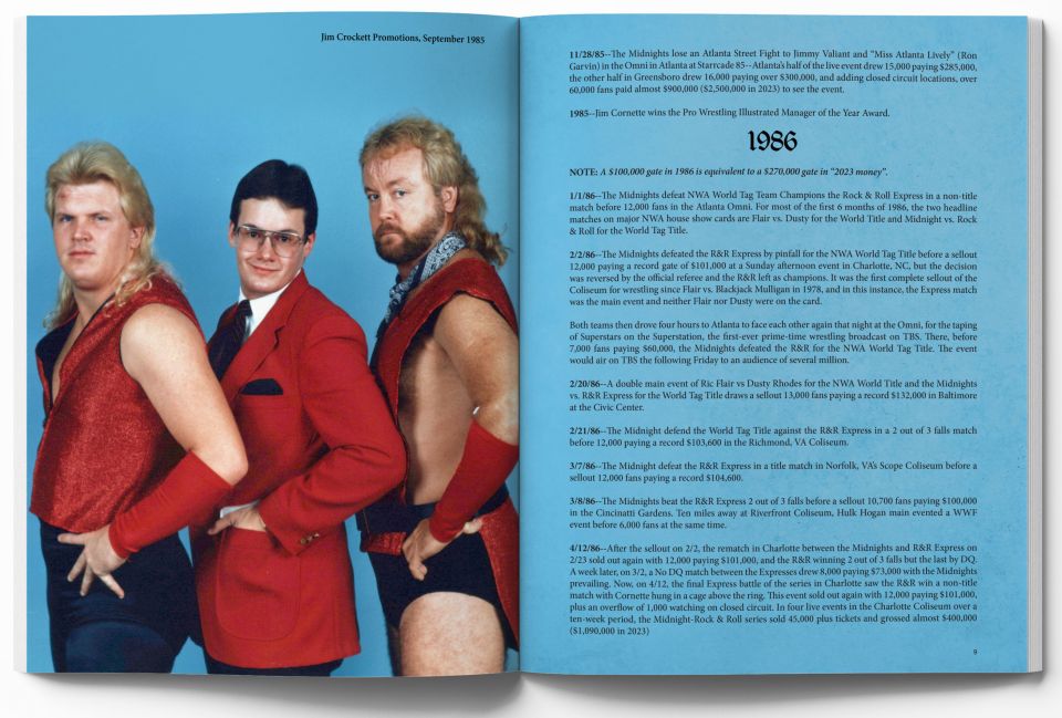 2023 FTC Legends of Professional Wrestling [Modern] Midnight Express Rocket Launcher Boxed Set