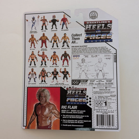 2025 Zombie Sailor's Toys Wrestling's Heels & Faces Series 4 Ric Flair