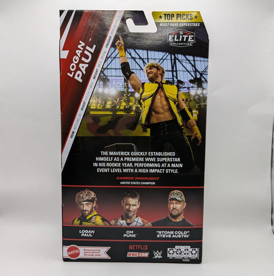 2025 WWE Mattel Elite Collection Top Picks Logan Paul