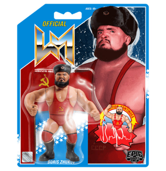 2024 Epic Toys Wrestling Megastars Series 3 Boris Zhukov