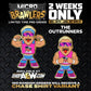 2025 AEW Pro Wrestling Tees Micro Brawlers Tag Team Edition 1 of 2 Truth Magnum [Chase]