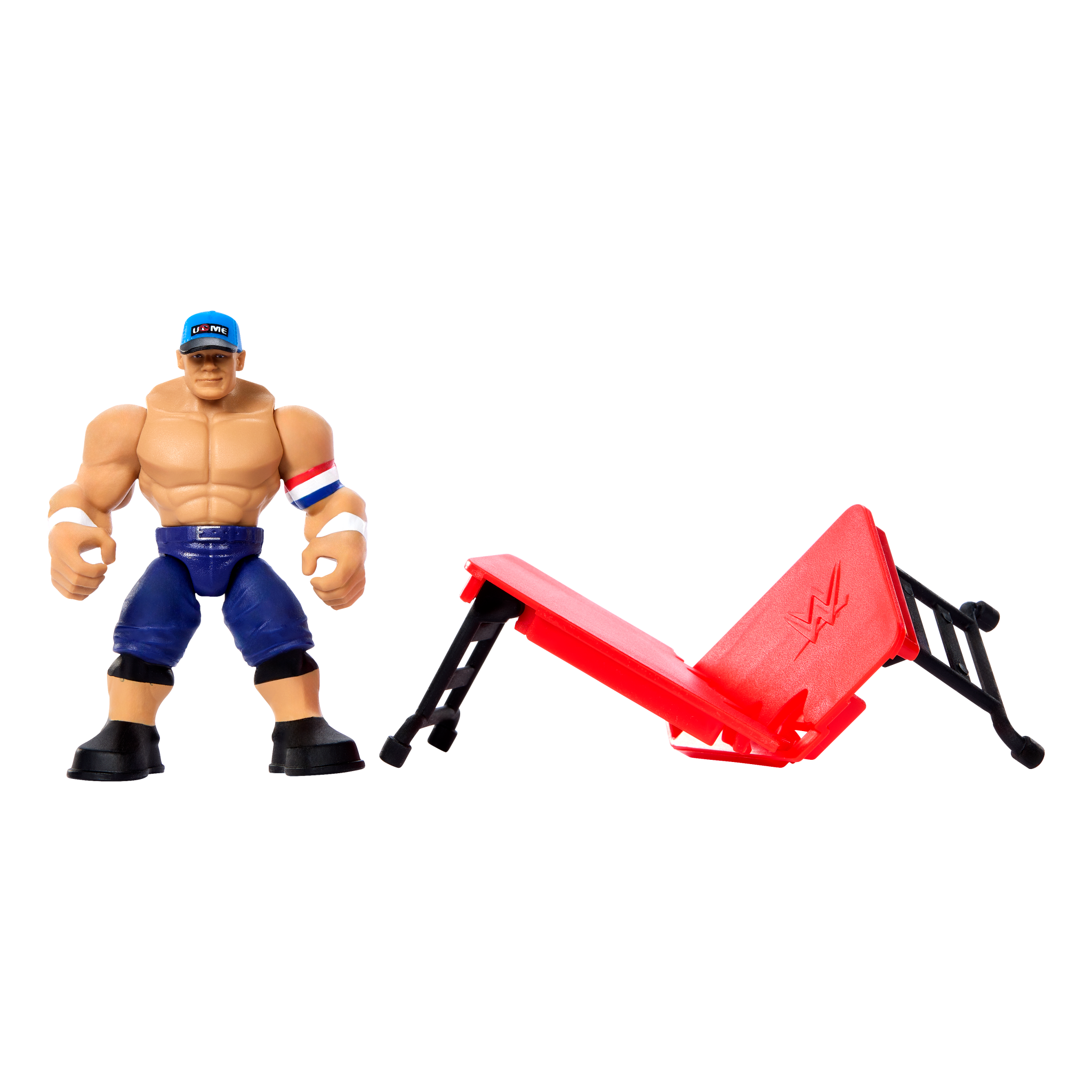 WWE KNUCKLE CRUNCHERS Figurine Articulée 10cm Choose Figures Cena Cody