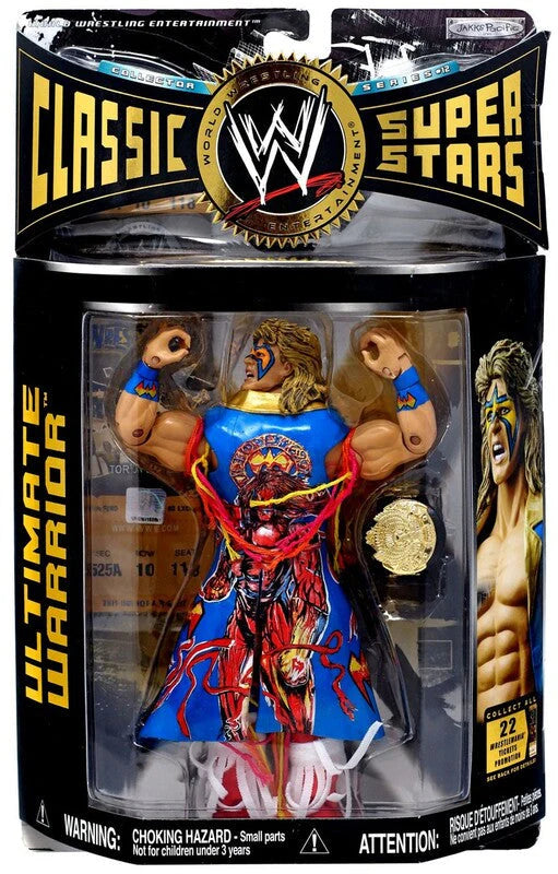 2006 WWE Jakks Pacific Classic Superstars Series 12 Ultimate Warrior
