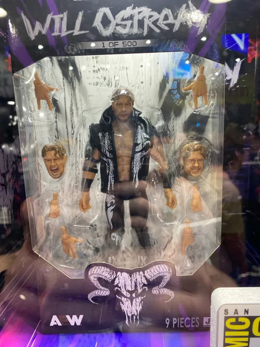 2026 AEW Jazwares Unrivaled Collection SDCC Exclusive Will Ospreay