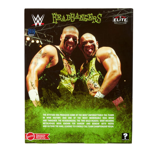 2024 WWE Mattel Elite Collection Headbangers 2-Pack: Mosh & Thrasher [Exclusive]