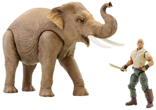 2020 Lanard Jumanji Colossal Elephant with Dr. Smolder Bravestone