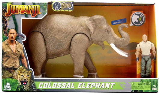 2020 Lanard Jumanji Colossal Elephant with Dr. Smolder Bravestone