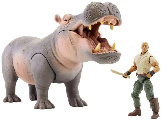 2020 Lanard Jumanji Massive Hippo with Dr. Smolder Bravestone