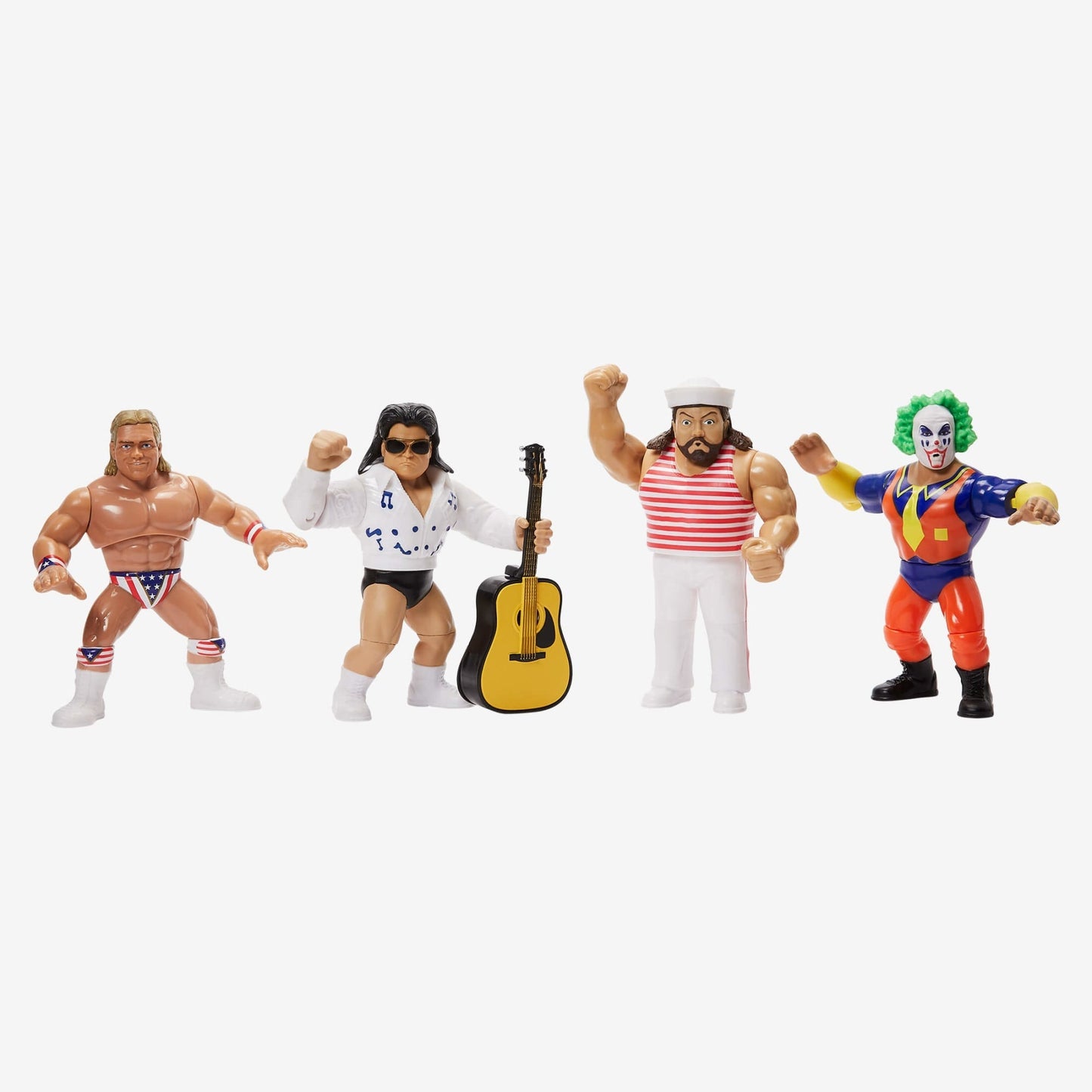 2023 WWE Mattel Creations Exclusive Retro Series 13 Official Retro 4-Pack