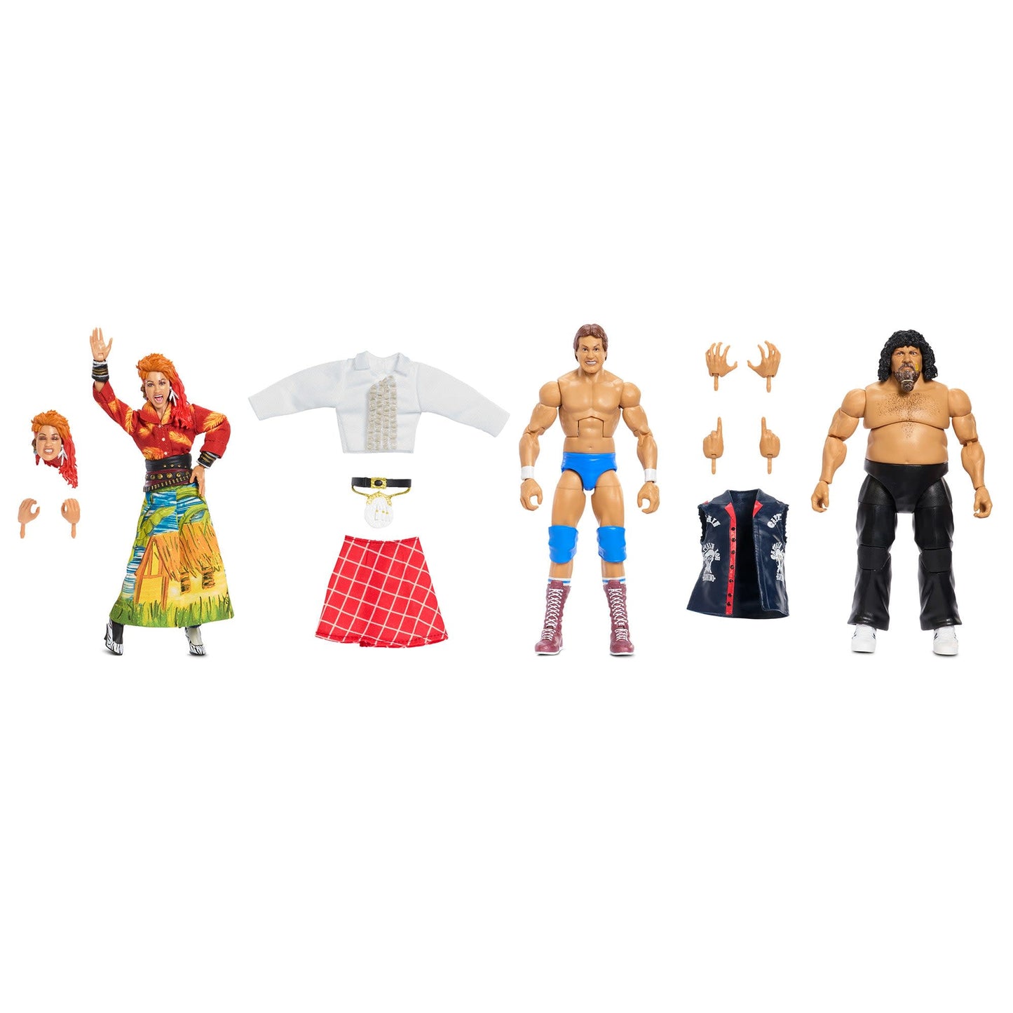 2026 WWE Mattel Elite Collection San Diego Comic Con Exclusive "Rock 'n' Wrestling Connection" 3-Pack: Cyndi Lauper, "Rowdy" Roddy Piper & Captain Lou Albano