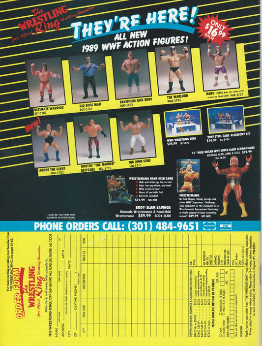 Unreleased WWF LJN Wrestling Superstars Series 6 Ravishing Rick Rude