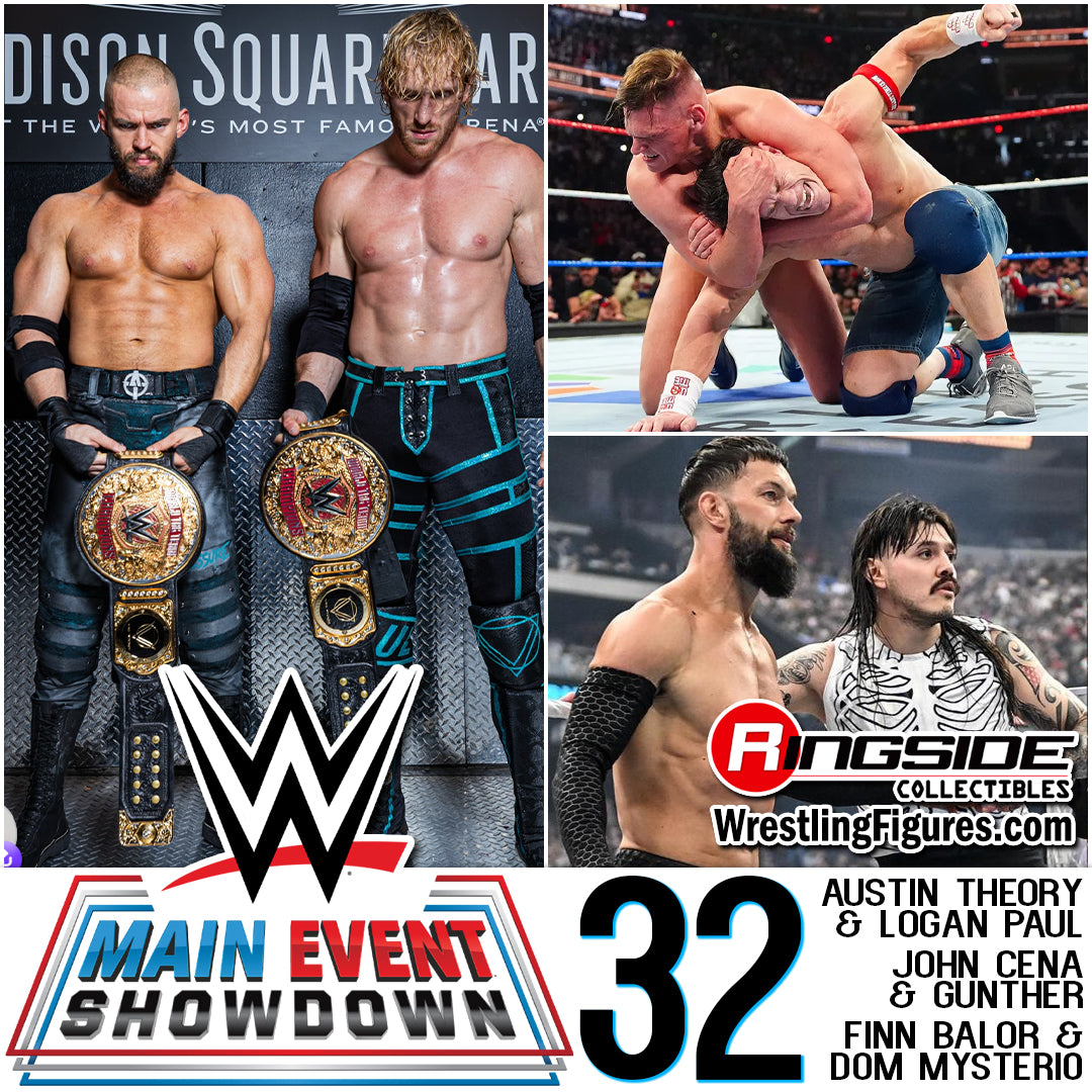 2027 WWE Mattel Main Event Showdown Series 32 John Cena vs. Gunther