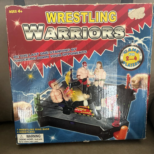Wrestling Warriors Bootleg/Knockoff Game for 2-4 Players