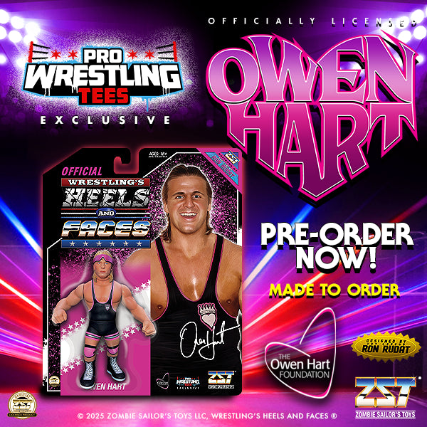 Zombie Sailor's Toys Wrestling's Heels & Faces Owen Hart [Exclusive]