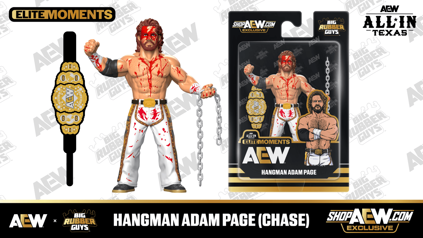 MAJOR AEW x Big Rubber Guys Series 1 Hangman Adam Page [Chase]