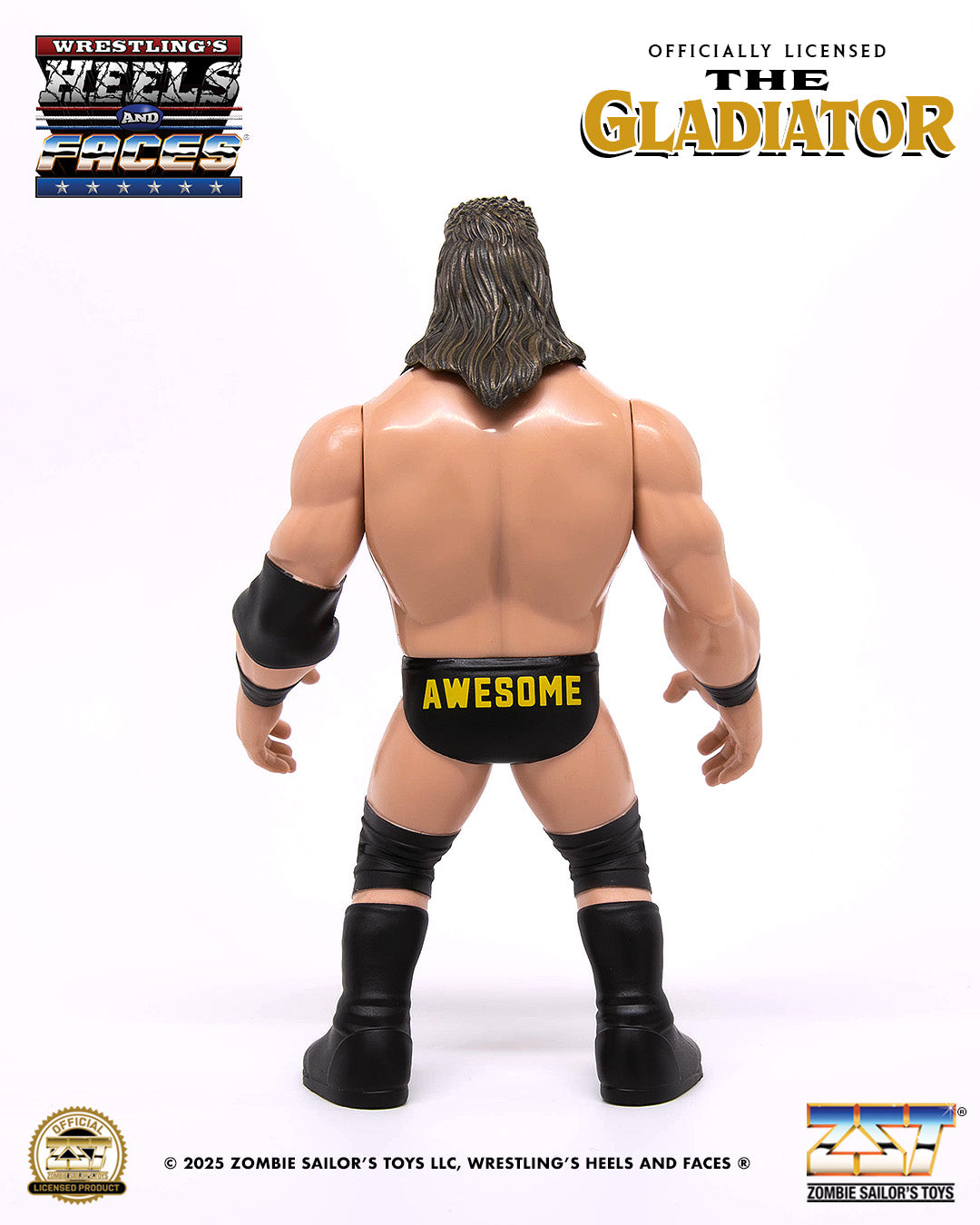 2025 Zombie Sailor's Toys Wrestling's Heels & Faces Limited Edition The Gladiator