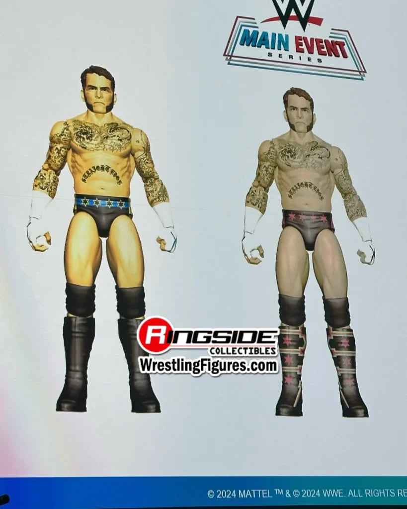 2024 WWE Mattel Main Event Series 150 CM Punk [Chase]