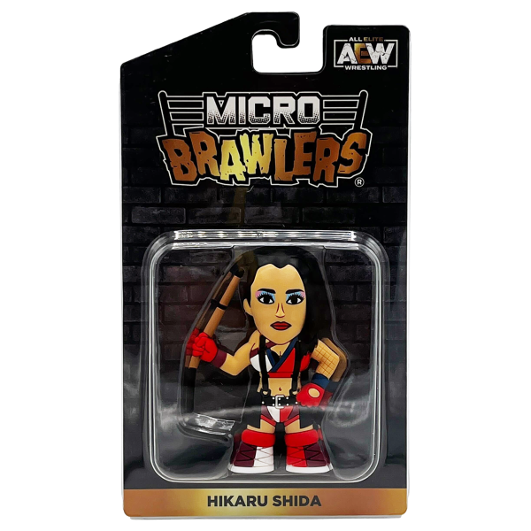 2021 AEW Pro Wrestling Tees Micro Brawlers Wave 1 Hikaru Shida