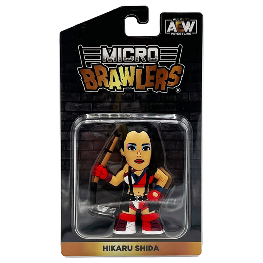 2021 AEW Pro Wrestling Tees Micro Brawlers Wave 1 Hikaru Shida