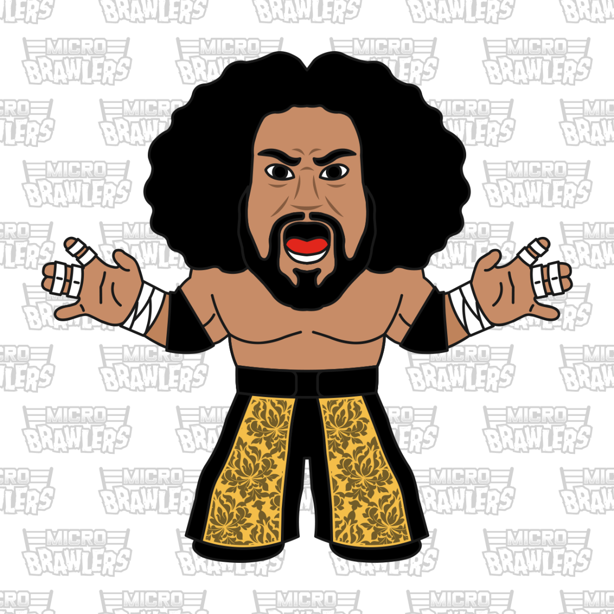 2023 Pro Wrestling Tees Micro Brawlers Limited Edition Meng – Wrestling  Figure Database