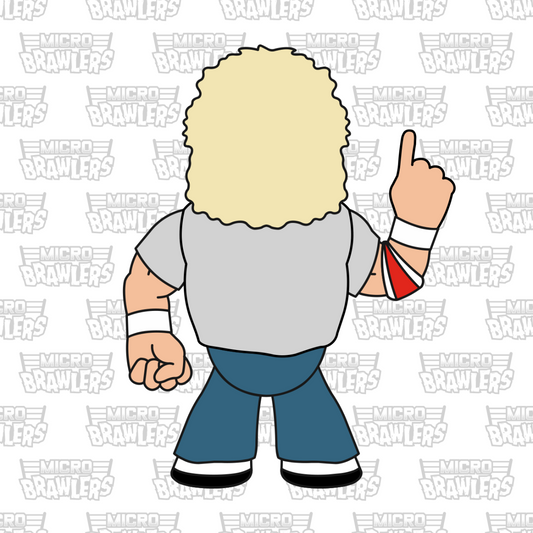 2023 Pro Wrestling Tees Limited Edition Micro Brawler Dusty Rhodes