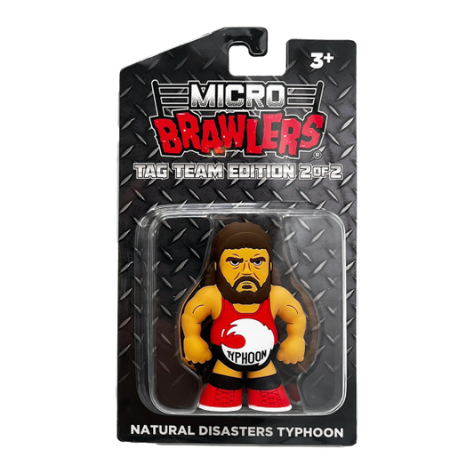 2024 Pro Wrestling Tees Micro Brawlers Tag Team Edition 2 of 2 Natural Disasters: Typhoon
