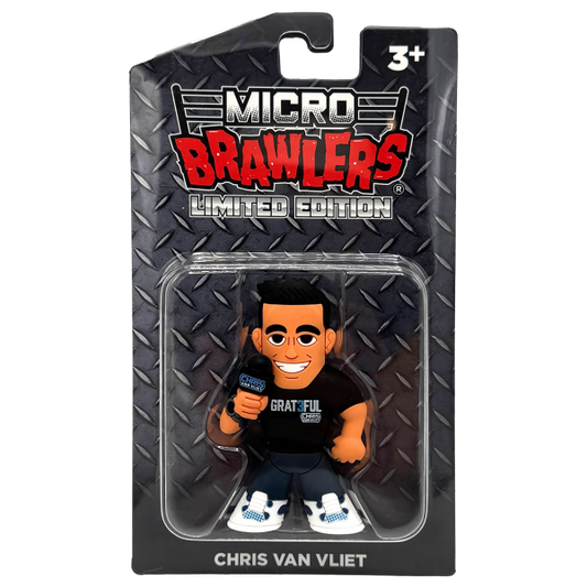 2025 Pro Wrestling Tees Limited Edition Micro Brawler Chris Van Vliet