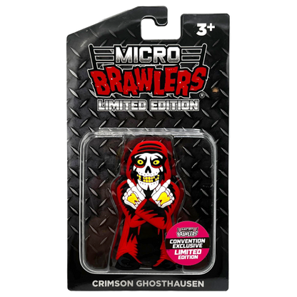 2025 Pro Wrestling Tees Micro Brawlers Limited Edition Crimson Ghosthausen [Exclusive]