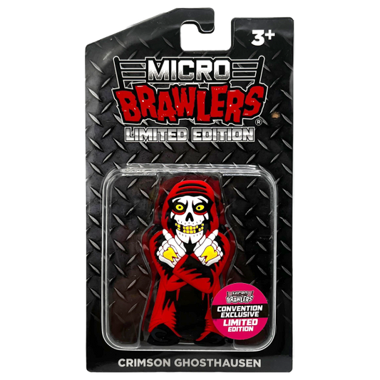 2025 Pro Wrestling Tees Micro Brawlers Limited Edition Crimson Ghosthausen [Exclusive]