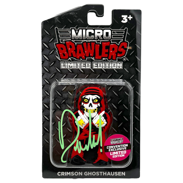 2025 Pro Wrestling Tees Micro Brawlers Limited Edition Crimson Ghosthausen [Exclusive]