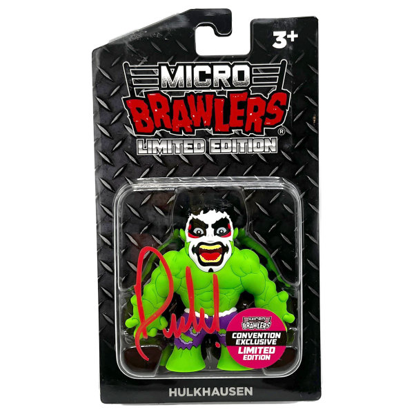 2025 Pro Wrestling Tees Micro Brawlers Limited Edition Hulkhausen