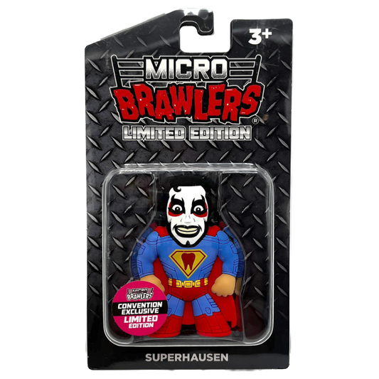 2025 Pro Wrestling Tees Micro Brawlers Limited Edition Superhausen
