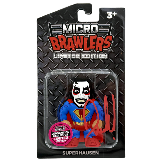2025 Pro Wrestling Tees Micro Brawlers Limited Edition Superhausen