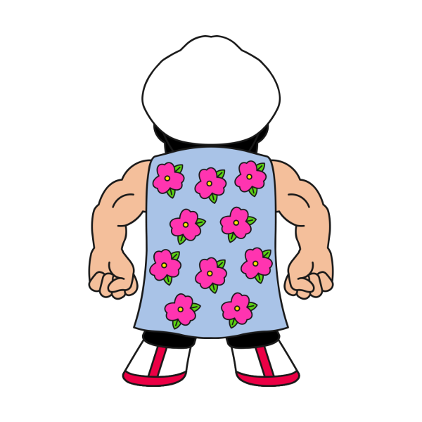 2026 Pro Wrestling Tees Micro Brawlers Limited Edition King-Size Danhausen