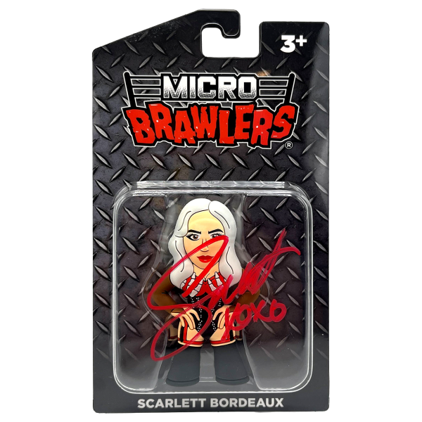 2026 Pro Wrestling Tees Crate Exclusive Scarlett Bordeaux Micro Brawler [March]