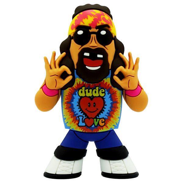 2026 Pro Wrestling Tees Micro Brawlers Three Faces of Foley Edition Dude Love
