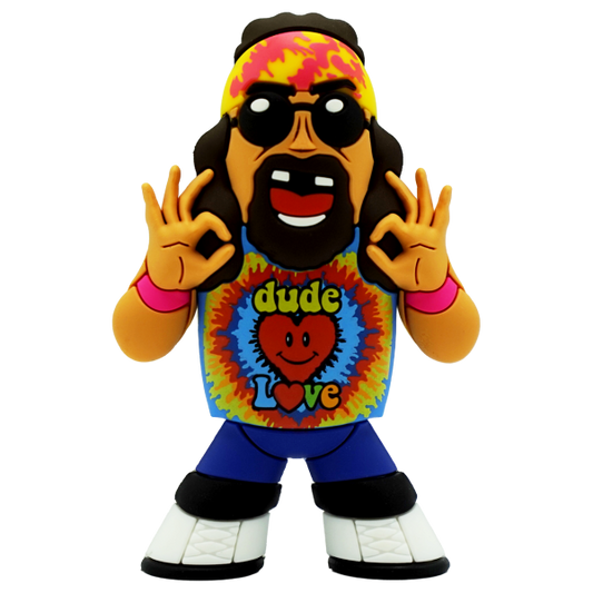 2026 Pro Wrestling Tees Micro Brawlers Three Faces of Foley Edition Dude Love