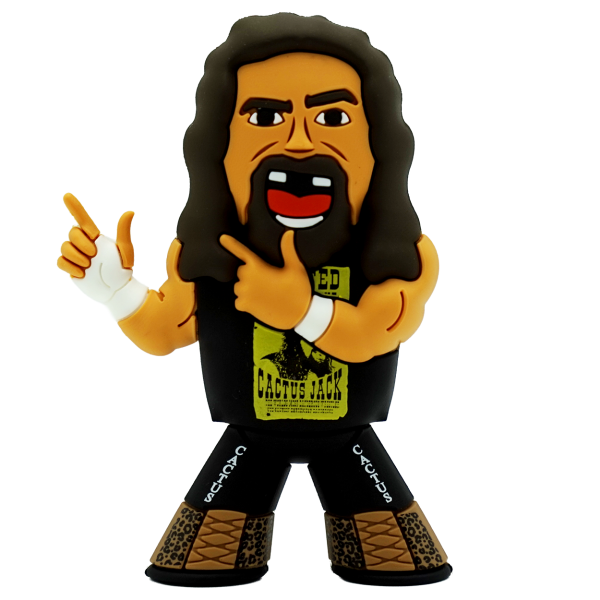2026 Pro Wrestling Tees Micro Brawlers Three Faces of Foley Edition Cactus Jack