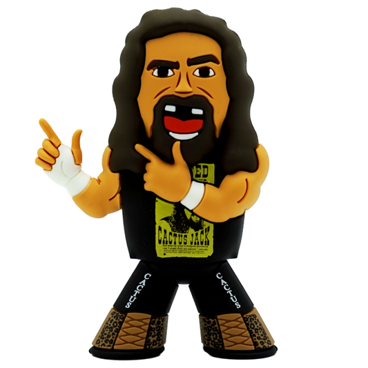 2026 Pro Wrestling Tees Micro Brawlers Three Faces of Foley Edition Cactus Jack