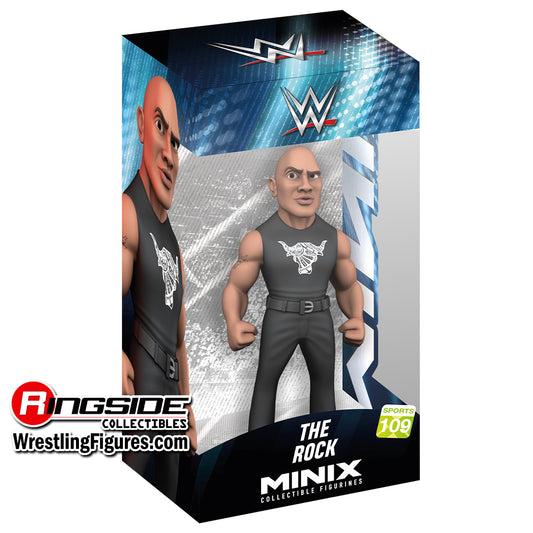 2025 WWE Minix Collectible Figurine Series 1 Sports #109 The Rock